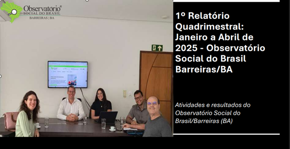 1º Relatório Quadrimestral de 2025