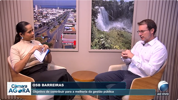 OBSERVATÓRIO SOCIAL CONCEDE ENTREVISTA A REDE CÂMARA DE BARREIRAS